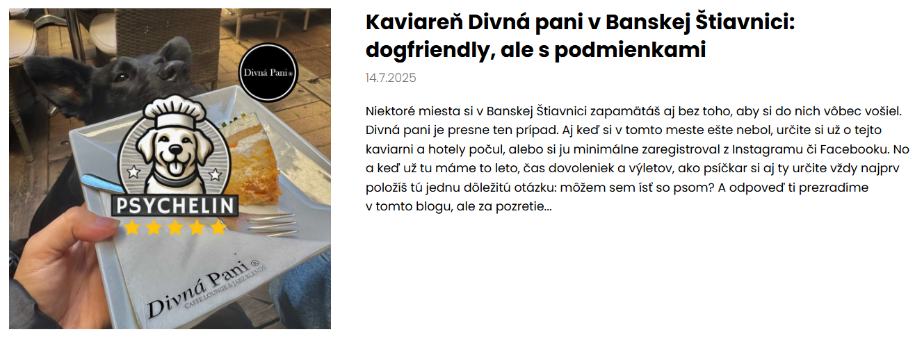 divna pani recenzia psychelin
